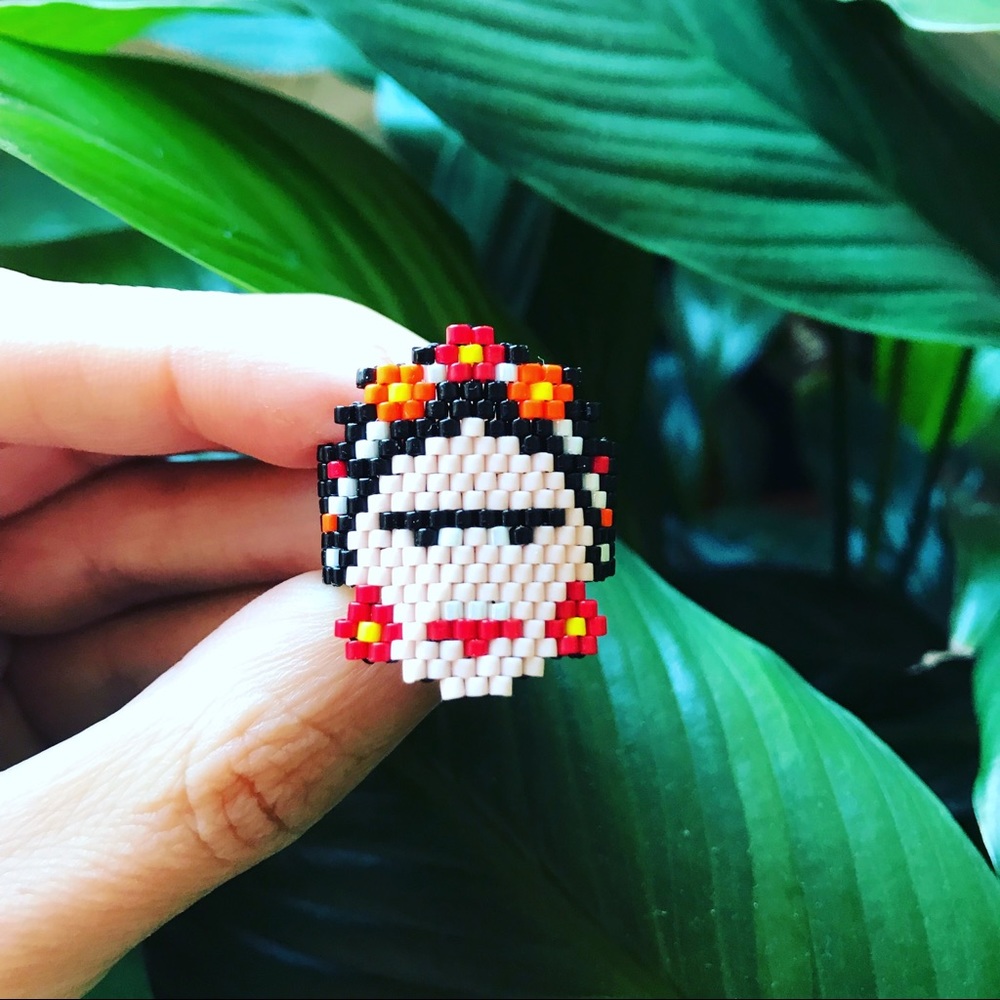 Awesome Handmade Frida Kahlo Ring